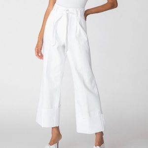 BNWT JBrand Louisa High Rise White Jeans